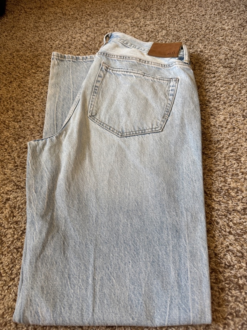 American Eagle premium denim slouch jean